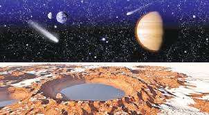 செவ்வாய் கிரகத்தில் திரவ நீர் தேக்கம் இருப்பது கண்டுபிடிப்பு